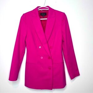 Karen Millen Pink double breasted Blazer Size 4
